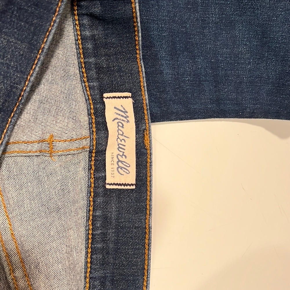 Madewell jeans high riser skinny size 27